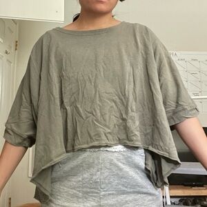 Oversized tunic top